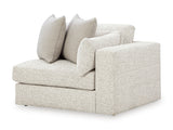 Ashbourne Estate Snowstone 3-Piece Sectional with Chaise (Online Special Price) - Ornate Home