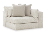 Ashbourne Estate Snowstone 3-Piece Sectional with Chaise (Online Special Price) - Ornate Home