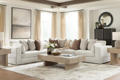 Ashbourne Estate Snowstone 5-Piece Sectional (Online Special Price) - Ornate Home
