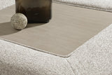 Ashbourne Estate Snowstone Oversized Accent Ottoman - Ornate Home