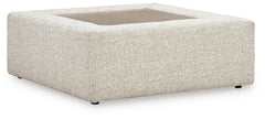 Ashbourne Estate Snowstone Oversized Accent Ottoman - Ornate Home
