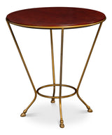 Ashbourne Regency Antique Gold/Antique Brown Side Table - Ornate Home