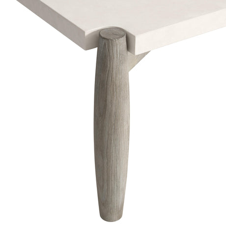 Ashbrook Vellum/Weathered Greige Cocktail Table - Ornate Home