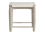 Ashbrook Vellum/Weathered Greige Side Table - Ornate Home