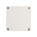 Ashbrook Vellum/Weathered Greige Side Table - Ornate Home