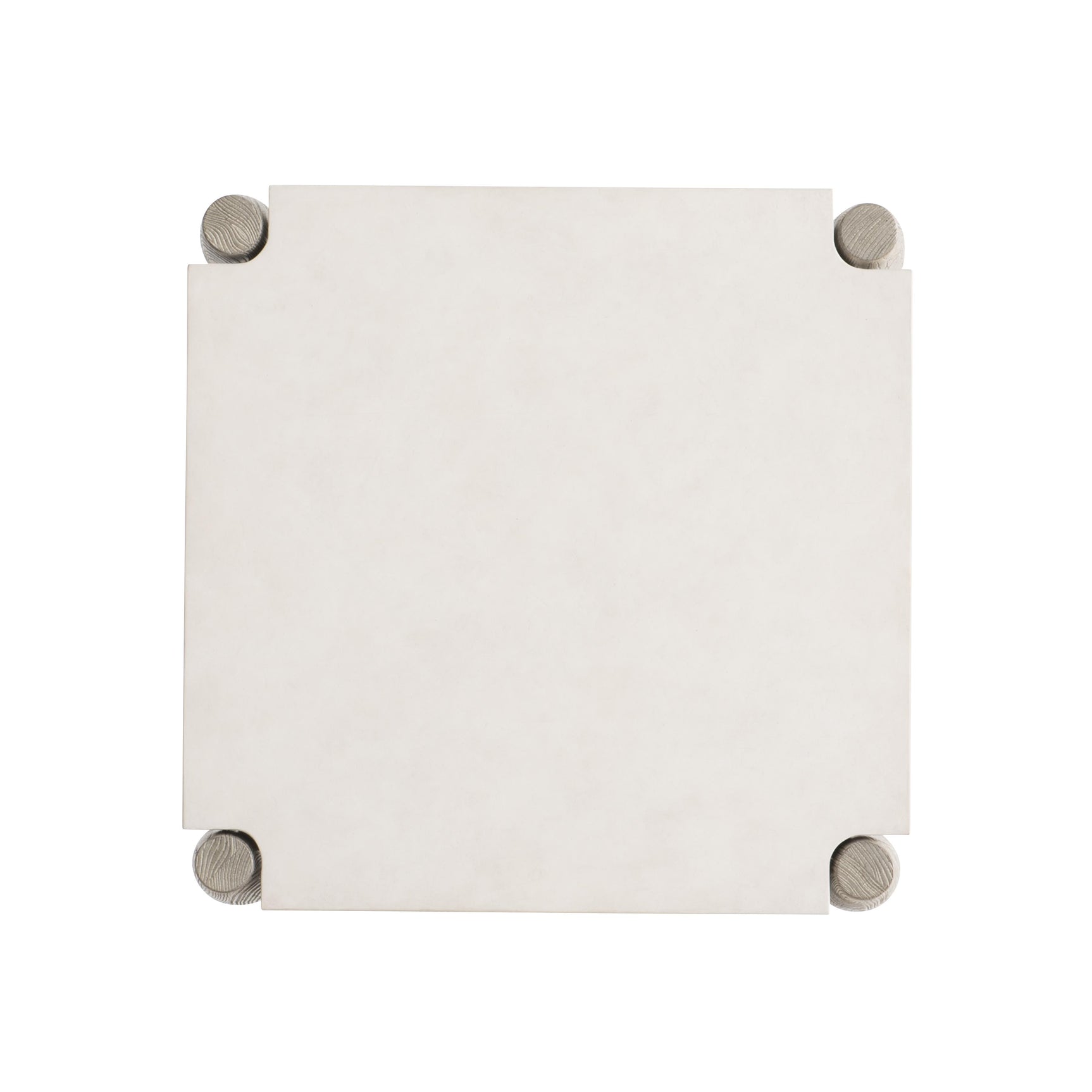 Ashbrook Vellum/Weathered Greige Side Table - Ornate Home