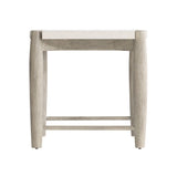 Ashbrook Vellum/Weathered Greige Side Table - Ornate Home