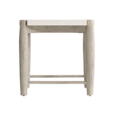 Ashbrook Vellum/Weathered Greige Side Table - Ornate Home