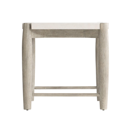 Ashbrook Vellum/Weathered Greige Side Table - Ornate Home