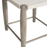 Ashbrook Vellum/Weathered Greige Side Table - Ornate Home