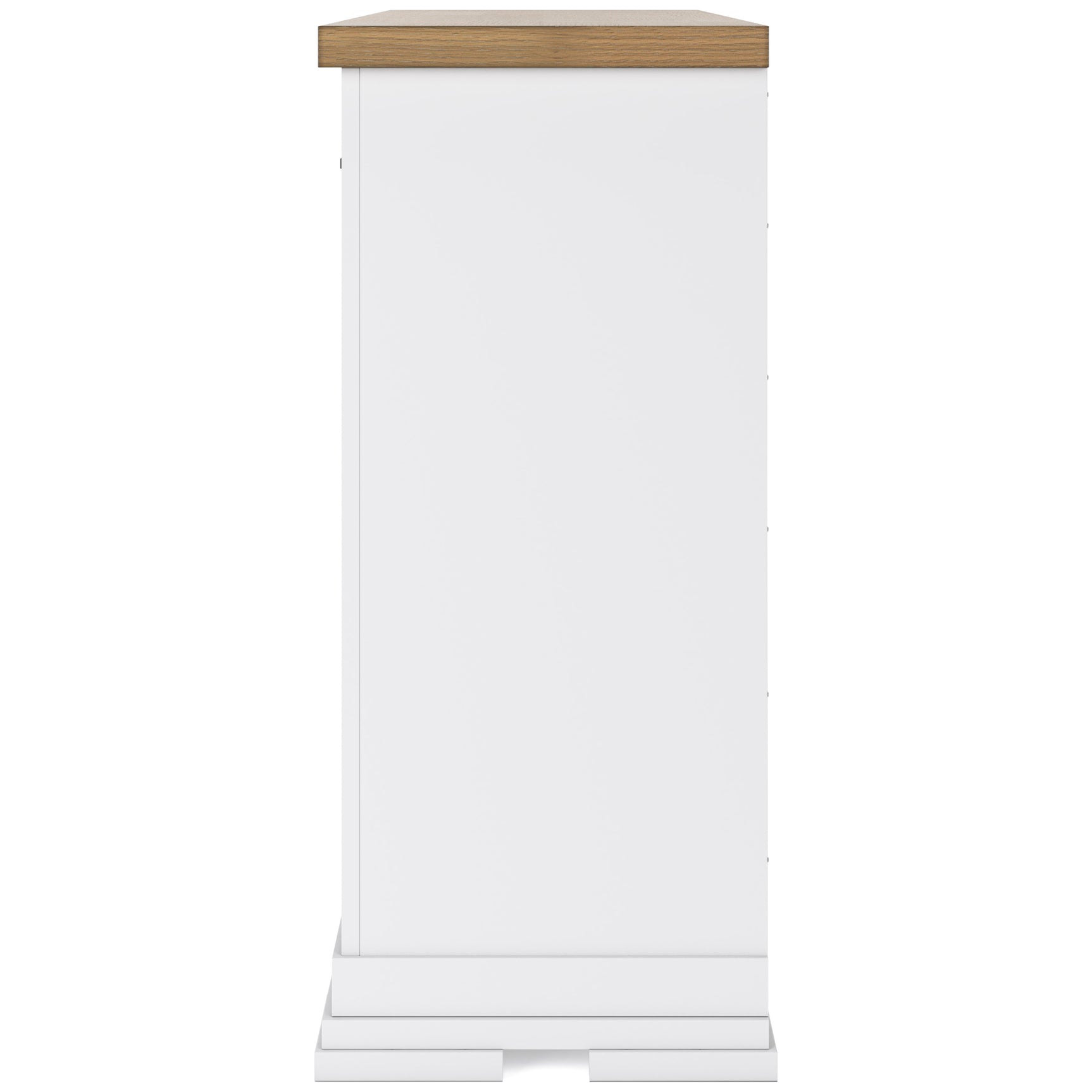 Ashbryn White/Natural Dresser w/ 10 Drawers (Online Special Price) - Ornate Home