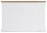 Ashbryn White/Natural Dresser w/ 10 Drawers - Ornate Home