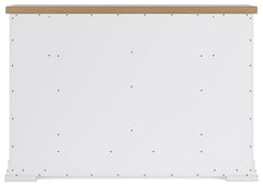 Ashbryn White/Natural Dresser w/ 10 Drawers - Ornate Home