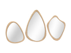 Ashby Natural Wall Mirror - Ornate Home
