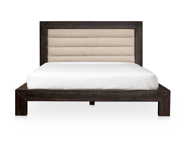 Ashcroft Beige Queen Bed - Ornate Home