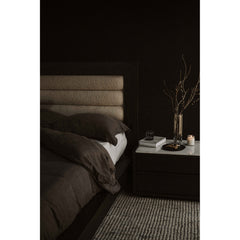 Ashcroft Beige Queen Bed - Ornate Home