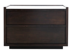 Ashcroft Dark Grey Nightstand - Ornate Home