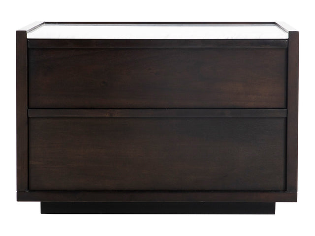 Ashcroft Dark Grey Nightstand - Ornate Home