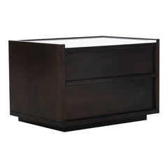 Ashcroft Dark Grey Nightstand - Ornate Home