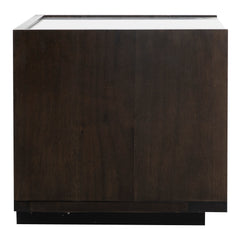 Ashcroft Dark Grey Nightstand - Ornate Home