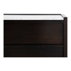 Ashcroft Dark Grey Nightstand - Ornate Home