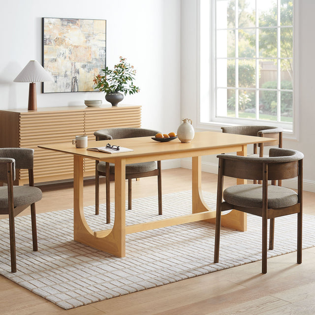 Ashcroft Oak 69" Rectangular Dining Table - Ornate Home