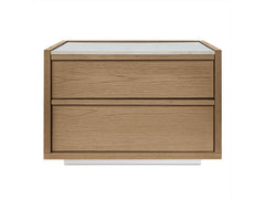 Ashcroft Oak Nightstand - Ornate Home