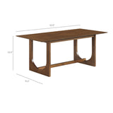 Ashcroft Walnut 69" Rectangular Dining Table - Ornate Home