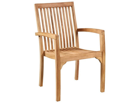 Ashdown Natural Outdoor Arm Chair - Ornate Home