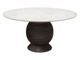 Ashe White Round Dining Table - Ornate Home