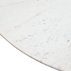 Ashe White Round Dining Table - Ornate Home