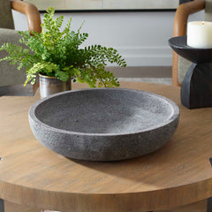 Ashen Earth Gray Outdoor Bowl - Ornate Home