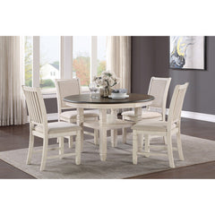 Asher Antique White Side Chair (Set of 2) - Ornate Home