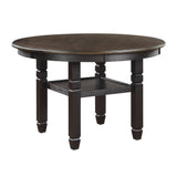 Asher Black / Beige 5-piece Dinig Table Set - Ornate Home