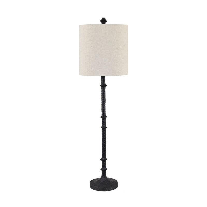 Asher Black Buffet Lamp (Set of 2) - Ornate Home