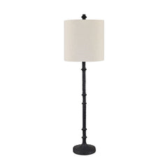 Asher Black Buffet Lamp (Set of 2) - Ornate Home