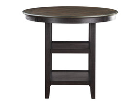 Asher Brown / Black Counter Height Table - Ornate Home