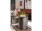 Asher Graphite Round End Table - Ornate Home