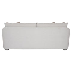 Asher White/Cream Fabric Sofa - Ornate Home