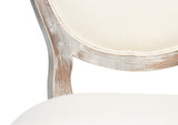 Ashford Grey Oak/White Round Back Side Chair (Set of 2) - Ornate Home