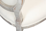 Ashford Grey Oak/White Round Back Side Chair (Set of 2) - Ornate Home