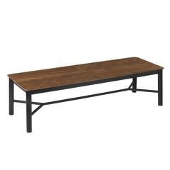 Ashlan Walnut 110" Rectangle Dining Table - Ornate Home