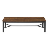 Ashlan Walnut 110" Rectangle Dining Table - Ornate Home