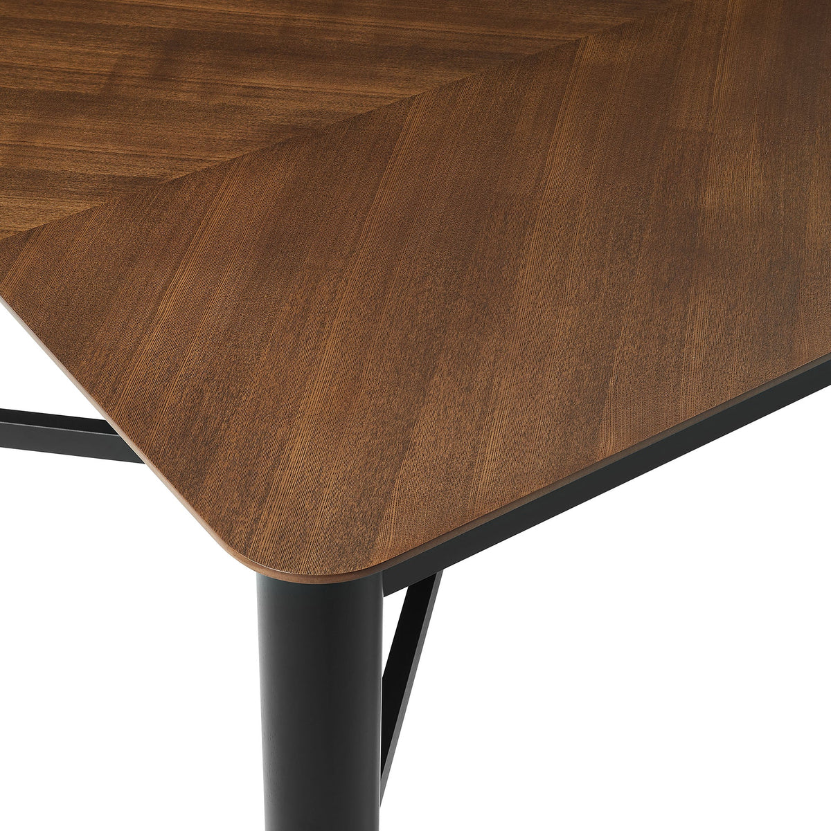 Ashlan Walnut 110" Rectangle Dining Table - Ornate Home