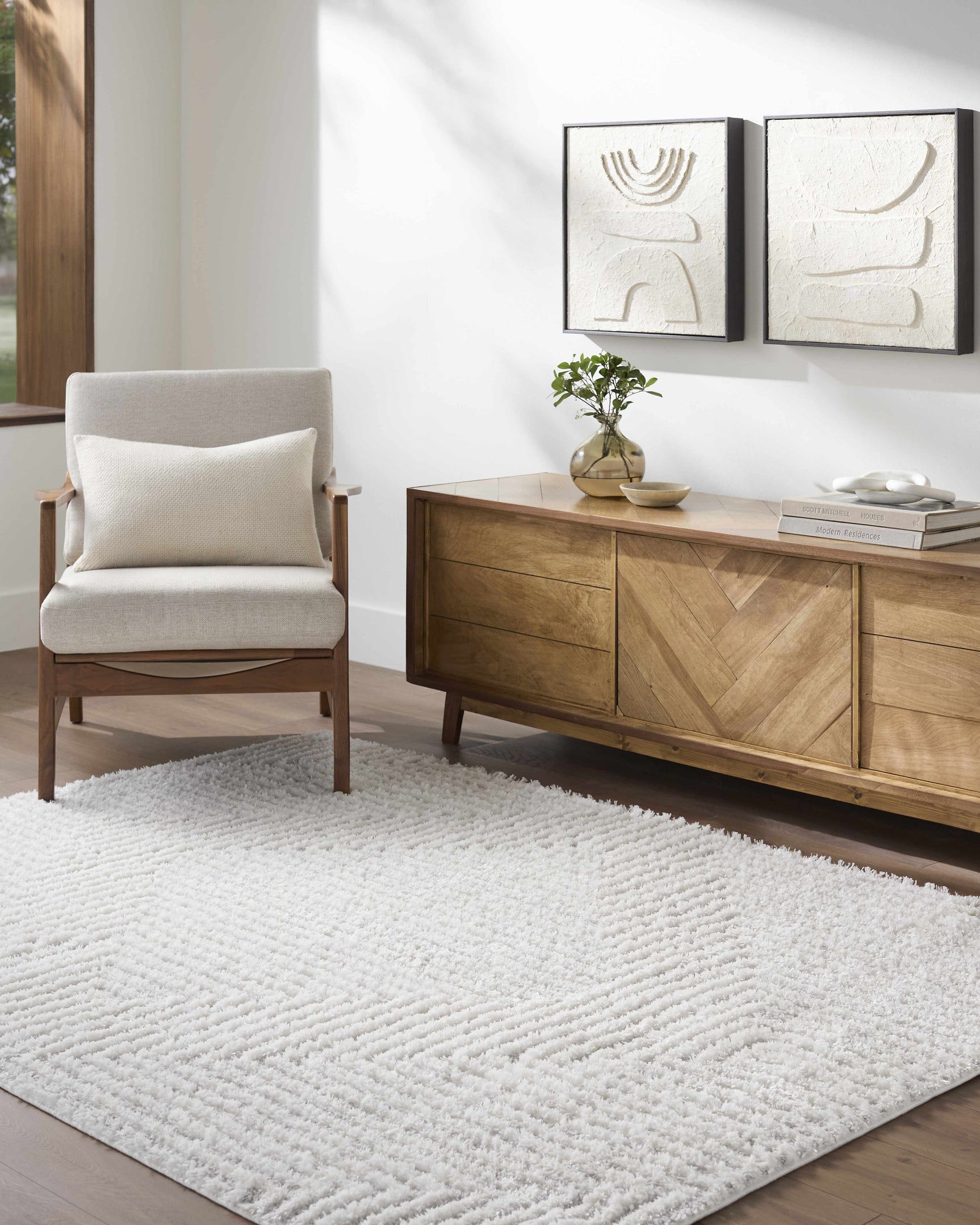 Ashlyn Cream Area Rug - Ornate Home