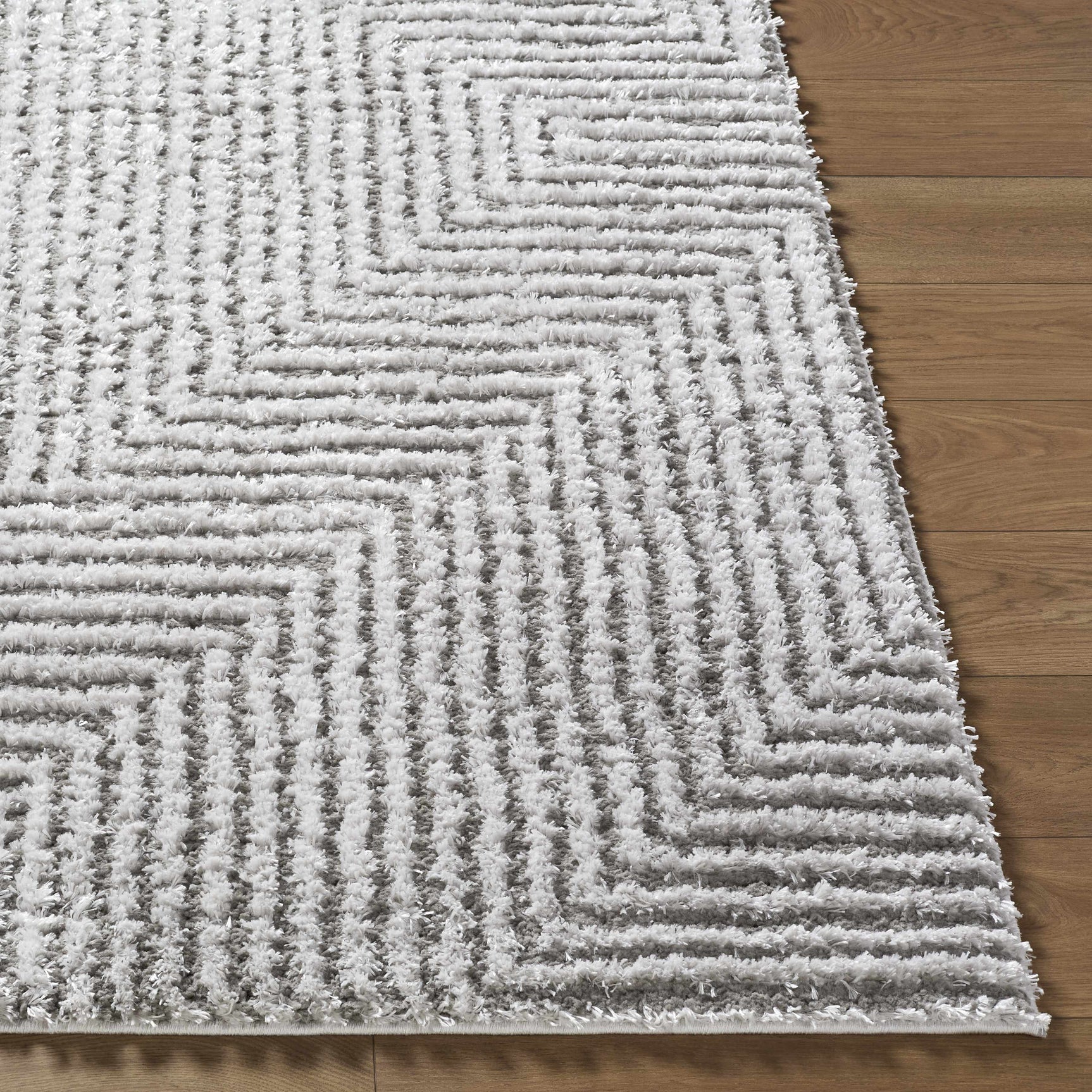 Ashlyn Light Slate Area Rug - Ornate Home