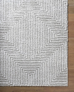 Ashlyn Light Slate Area Rug - Ornate Home