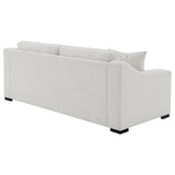 Ashlyn Sand 2-piece Upholstered Track Arm Sofa Set - Ornate Home