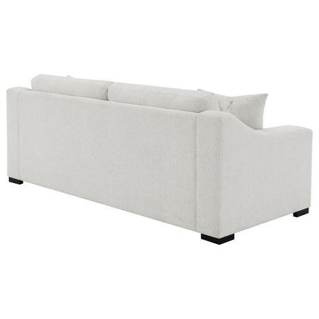 Ashlyn Sand 2-piece Upholstered Track Arm Sofa Set - Ornate Home