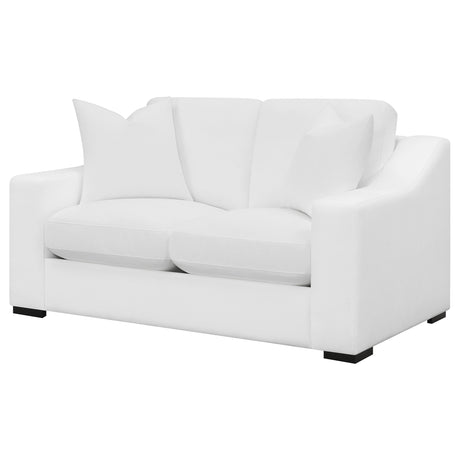 Ashlyn White Loveseat - Ornate Home